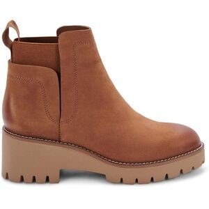🔥 NEW Blondo Danika Waterproof Boot Ankle Cognac Nubuck